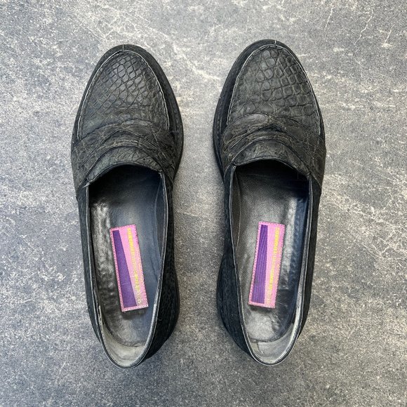 Bennis/Edwards Black Loafers